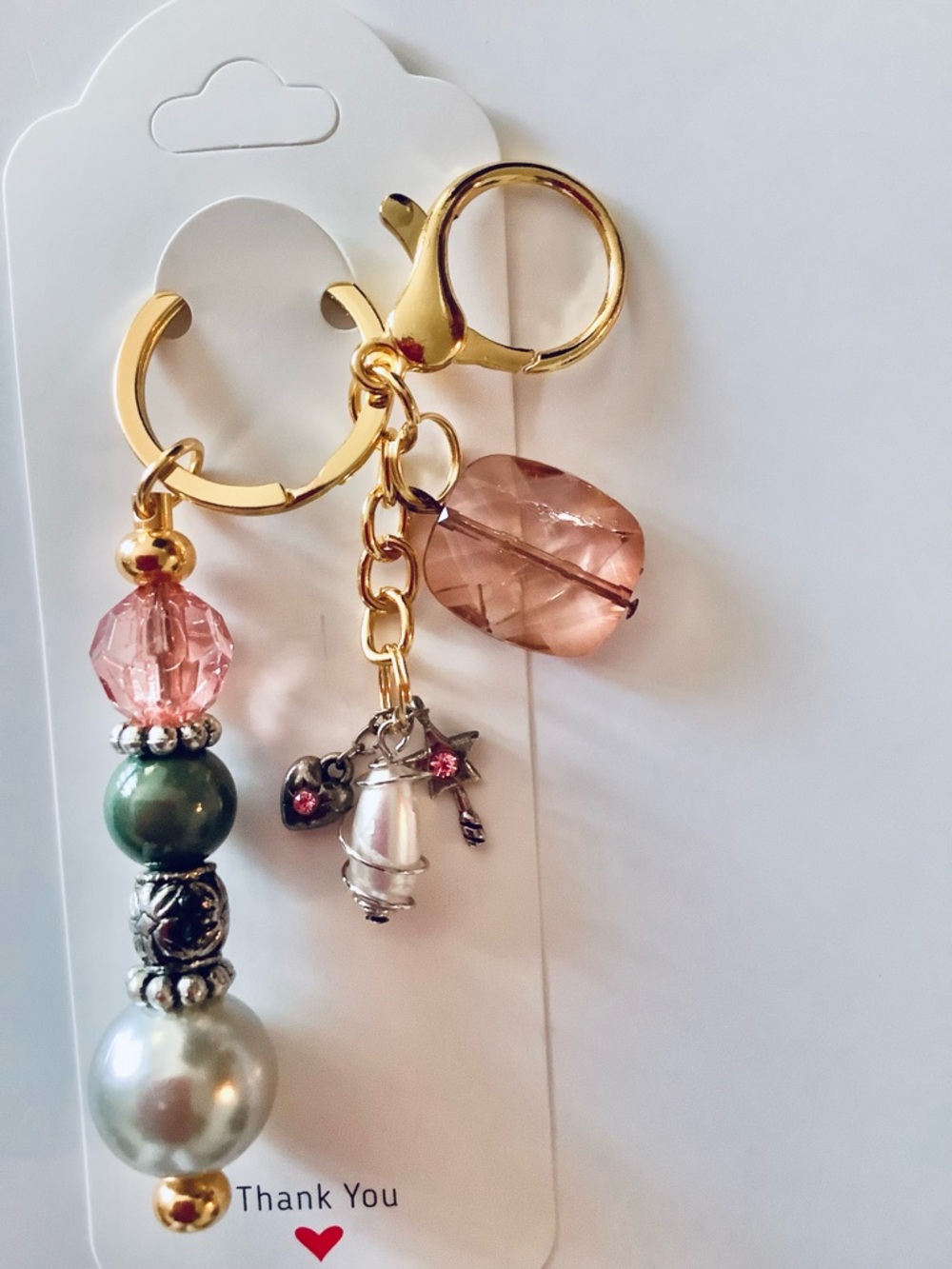2 New Handcrafted Keychains - Picture 5 of 5